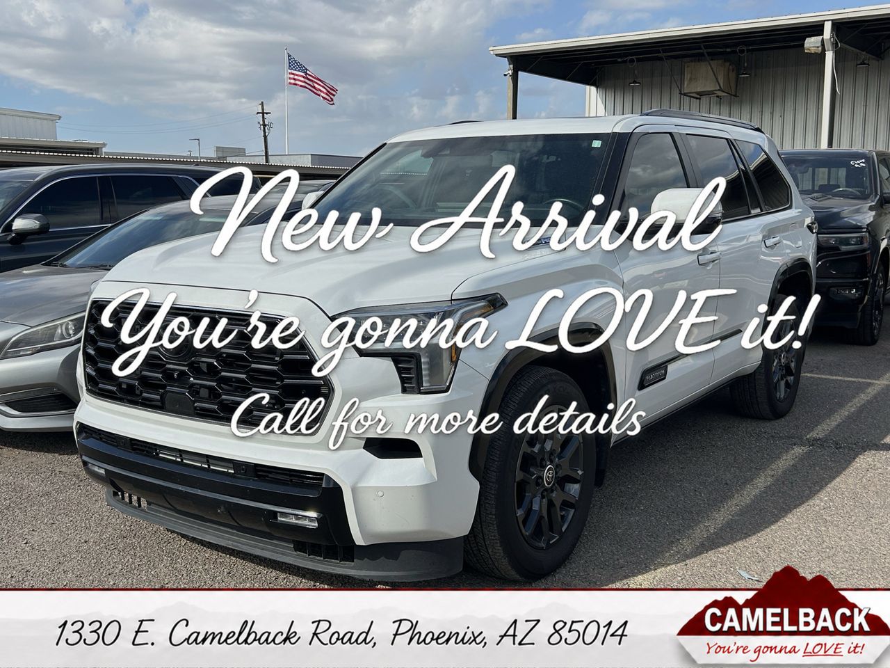 White (Wind Chill Pearl) 2024 Toyota Sequoia SUV / Crossover Four-Wheel Drive Automatic