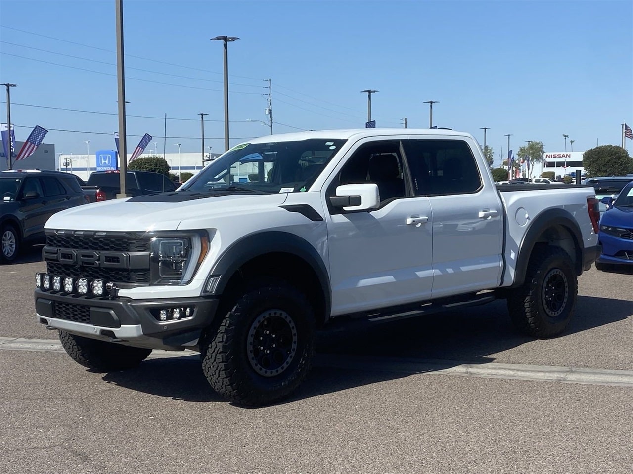 Certified 2022 Ford F-150 Raptor with VIN 1FTFW1RG0NFB50290 for sale in Phoenix, AZ