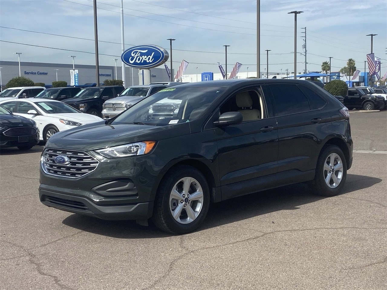 Certified 2022 Ford Edge SE with VIN 2FMPK4G98NBA28070 for sale in Phoenix, AZ