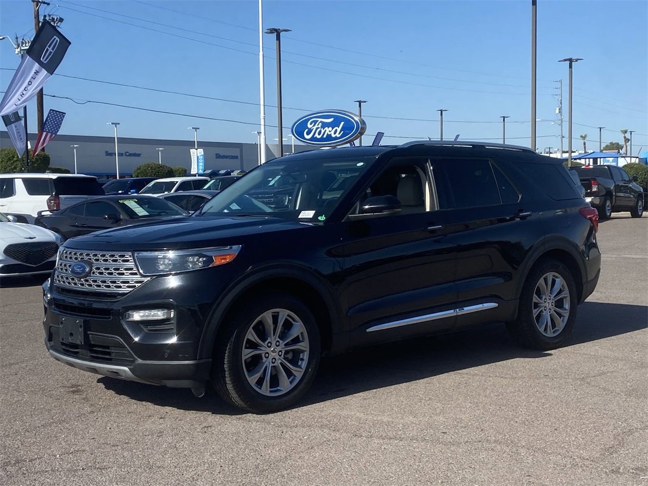 Used 2021 Ford Explorer Limited with VIN 1FMSK7FH1MGB36431 for sale in Phoenix, AZ