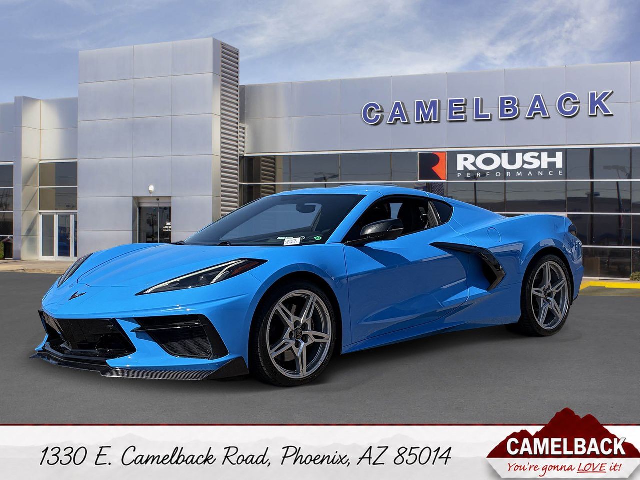 Rapid Blue 2023 Chevrolet Corvette Coupe Rear-Wheel Drive 8-Speed Dual Clutch