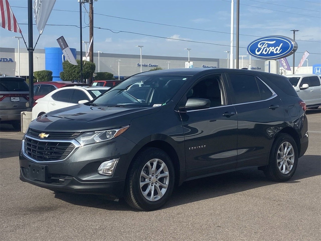 Used 2021 Chevrolet Equinox LT with VIN 2GNAXKEV4M6102499 for sale in Phoenix, AZ