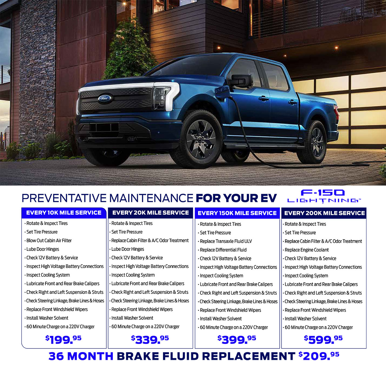 F150 Preventative Maintenance for your EV