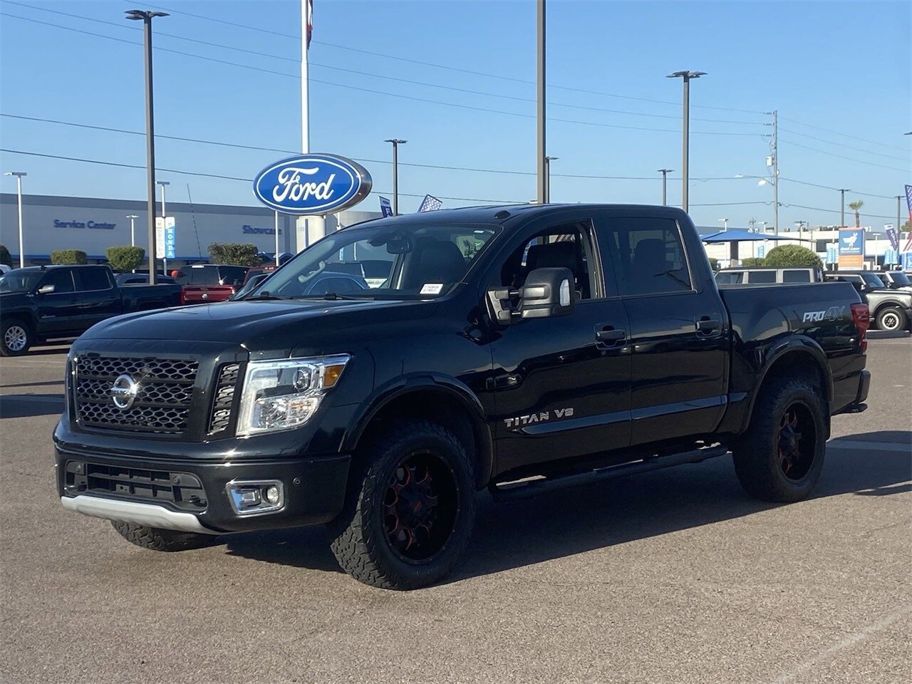 Used 2018 Nissan Titan PRO-4X with VIN 1N6AA1E57JN527479 for sale in Phoenix, AZ