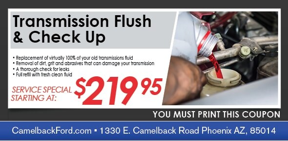 Transmission Flush Service Coupon, Phoenix Automotive Service Special