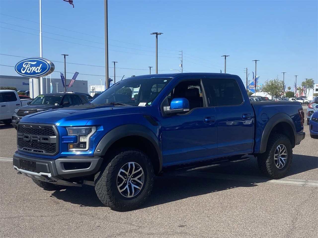 Used 2018 Ford F-150 Raptor with VIN 1FTFW1RG3JFD95448 for sale in Phoenix, AZ