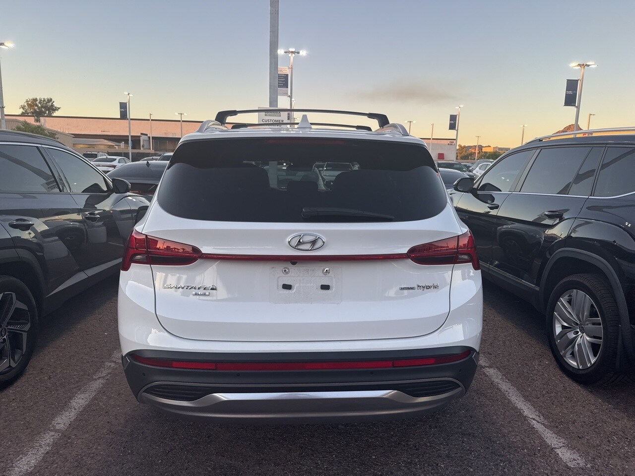 2023 Hyundai Santa Fe Blue photo 3