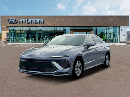 2026 Hyundai Sonata Hybrid Blue Sedan