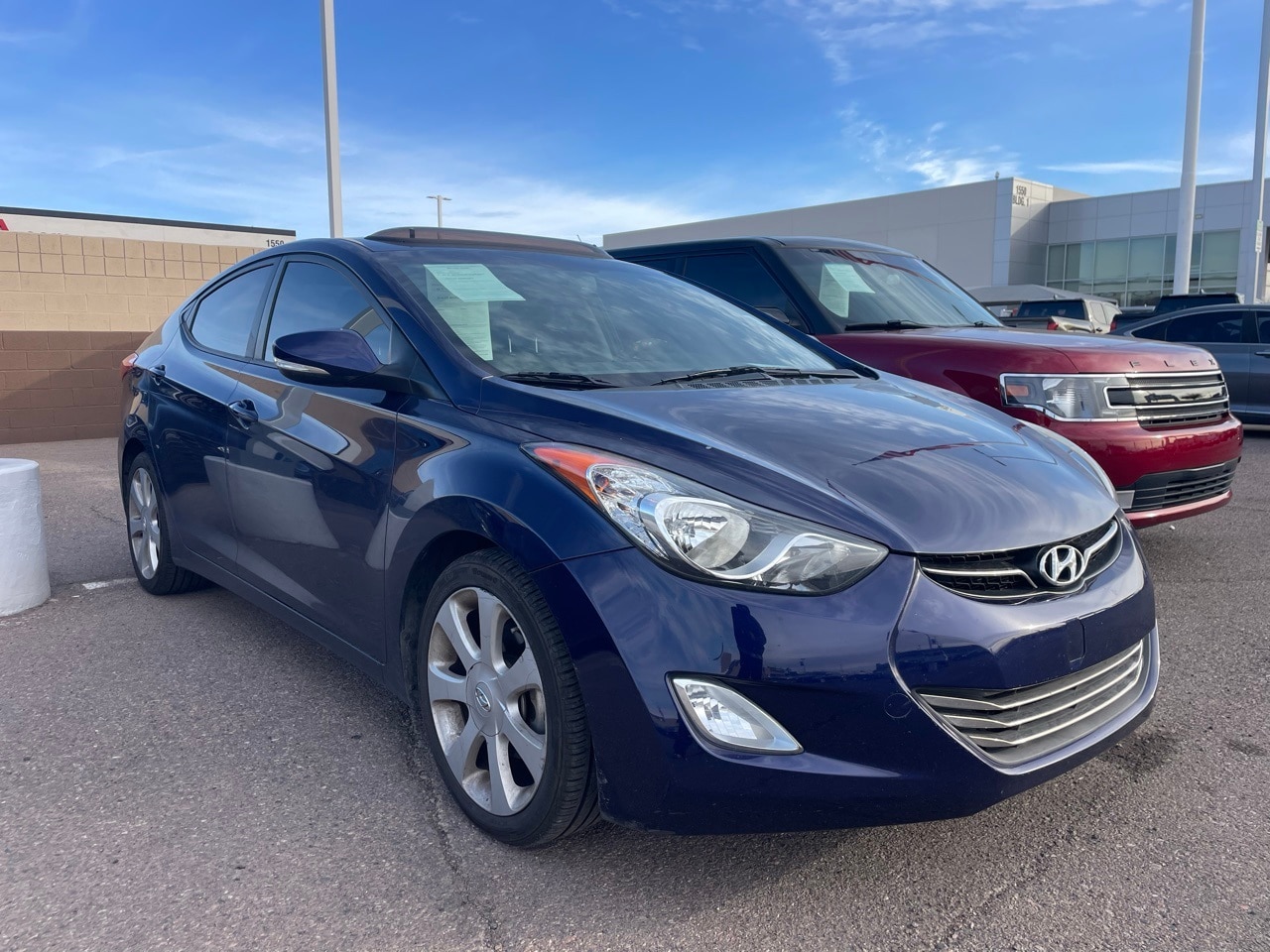 Used 2013 Hyundai Elantra Limited with VIN 5NPDH4AE6DH239119 for sale in Phoenix, AZ