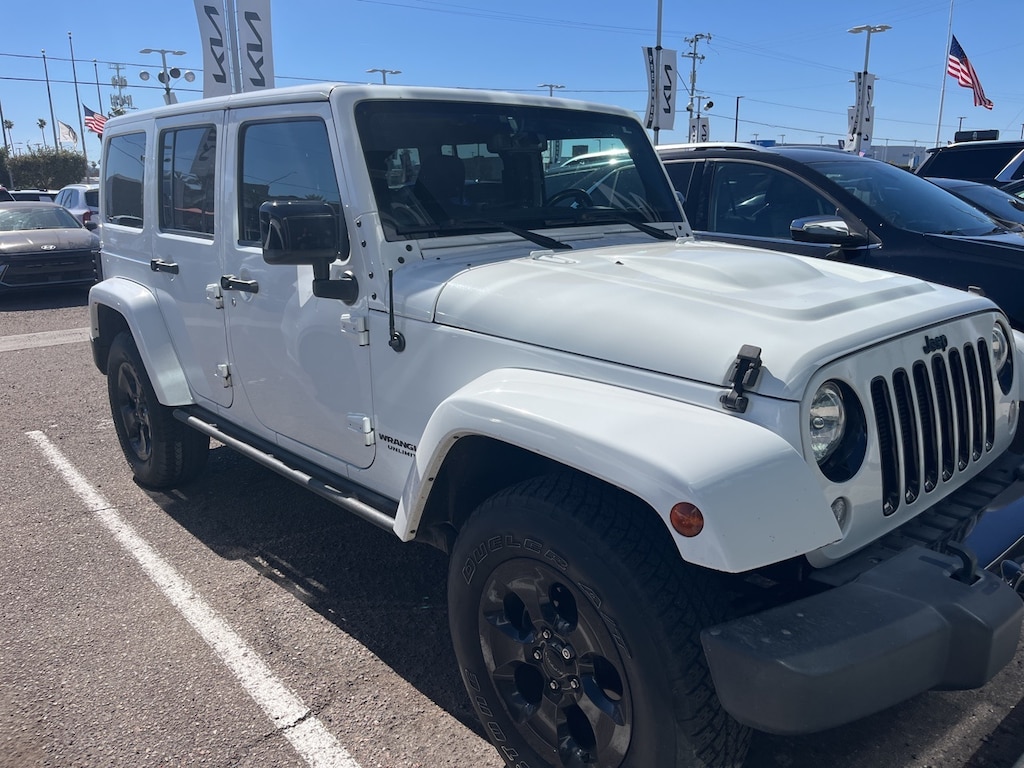 Used 2015 Jeep Wrangler Unlimited Sahara Altitude SUV