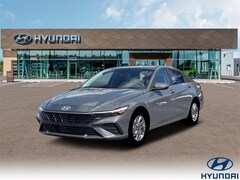 2026 Hyundai Elantra Hybrid Blue Sedan