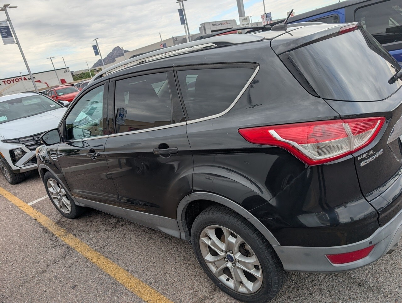 Used 2014 Ford Escape Titanium with VIN 1FMCU0J96EUB63844 for sale in Phoenix, AZ