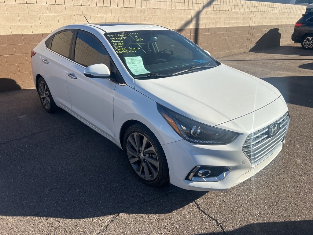 Certified 2022 Hyundai Accent Limi Sedan