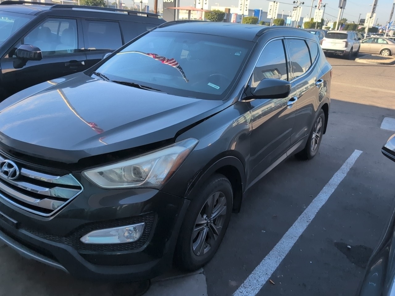 Used 2014 Hyundai Santa Fe Sport with VIN 5XYZU3LB7EG133012 for sale in Phoenix, AZ