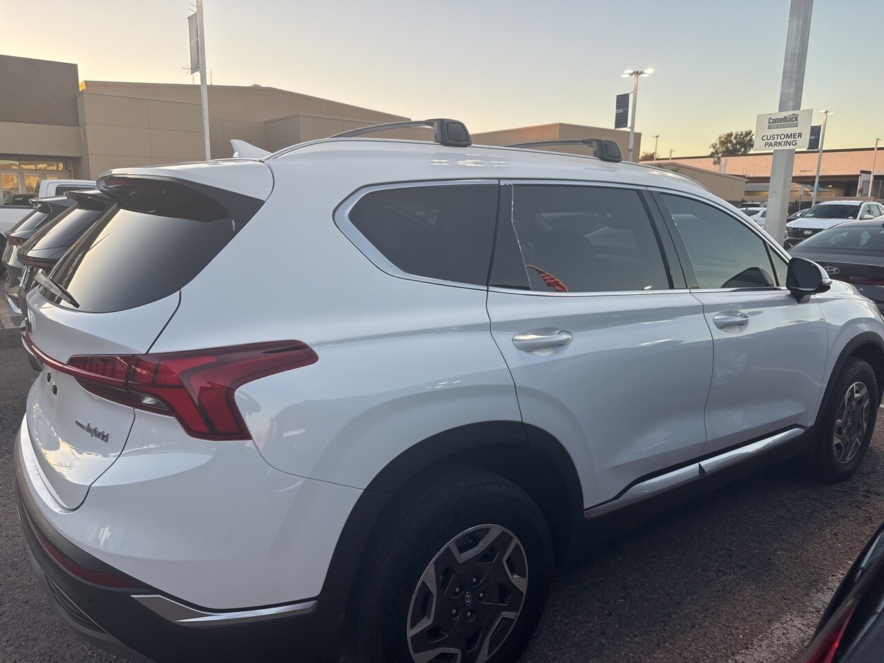 2023 Hyundai Santa Fe Blue photo 2