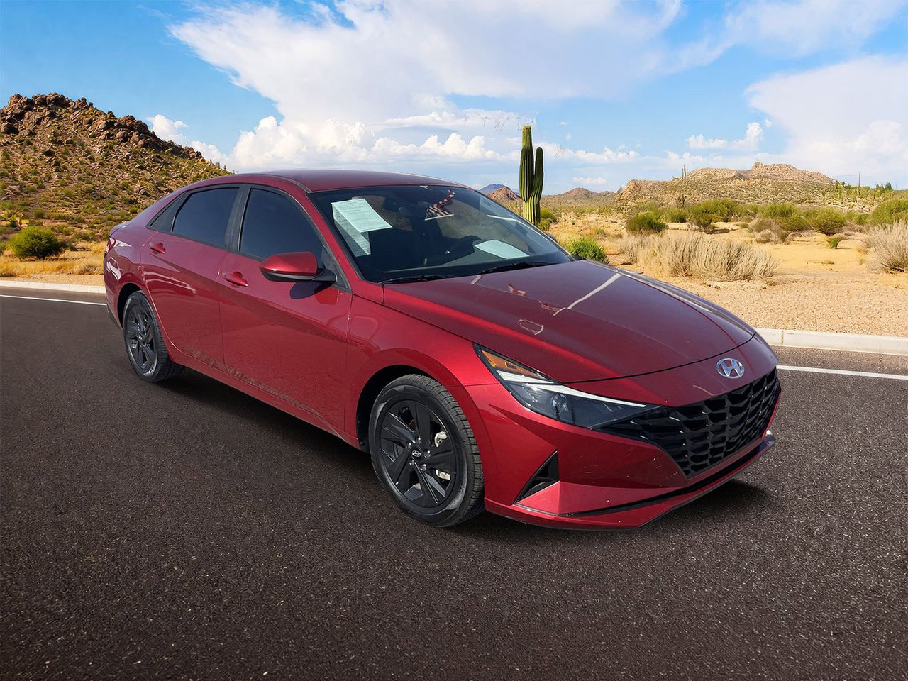 2023 Hyundai Elantra Blue