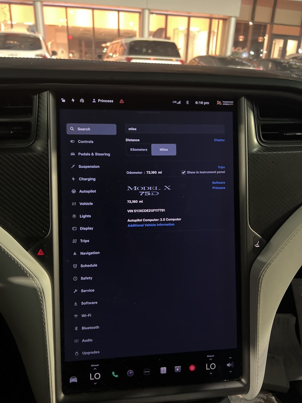 Used 2018 Tesla Model X 75D SUV