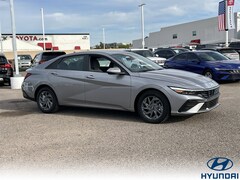 2026 Hyundai Elantra Hybrid Blue Sedan