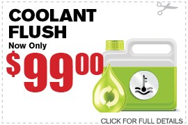Coolant Flush Coupon, Phoenix