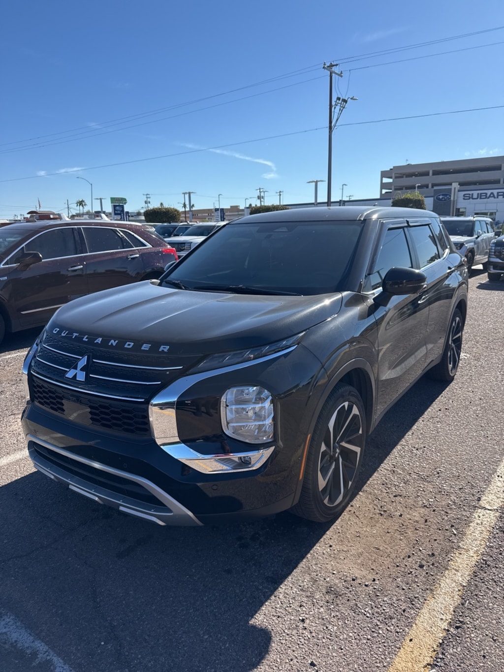Used 2023 Mitsubishi Outlander SE Black Edition SUV
