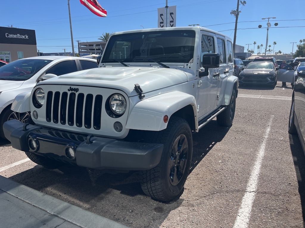 Used 2015 Jeep Wrangler Unlimited Sahara Altitude SUV