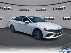 2026 Hyundai Elantra Hybrid Blue Sedan