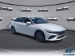 New 2026 Hyundai Elantra Hybrid Blue Sedan