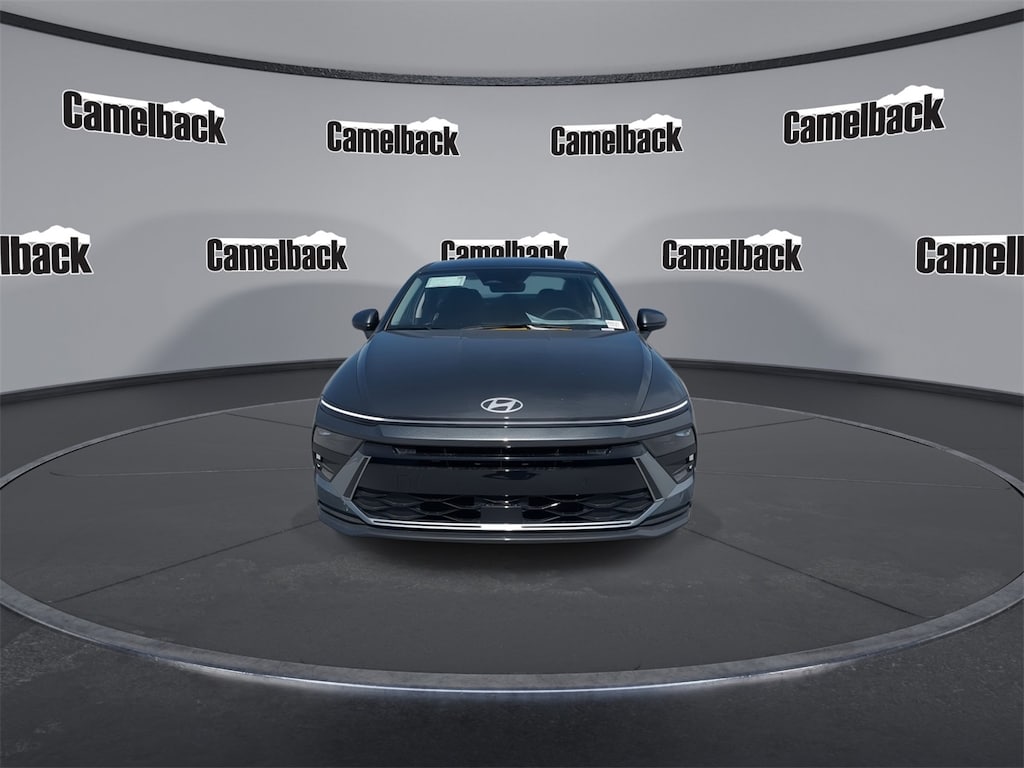 New 2026 Hyundai Sonata Hybrid Blue Sedan