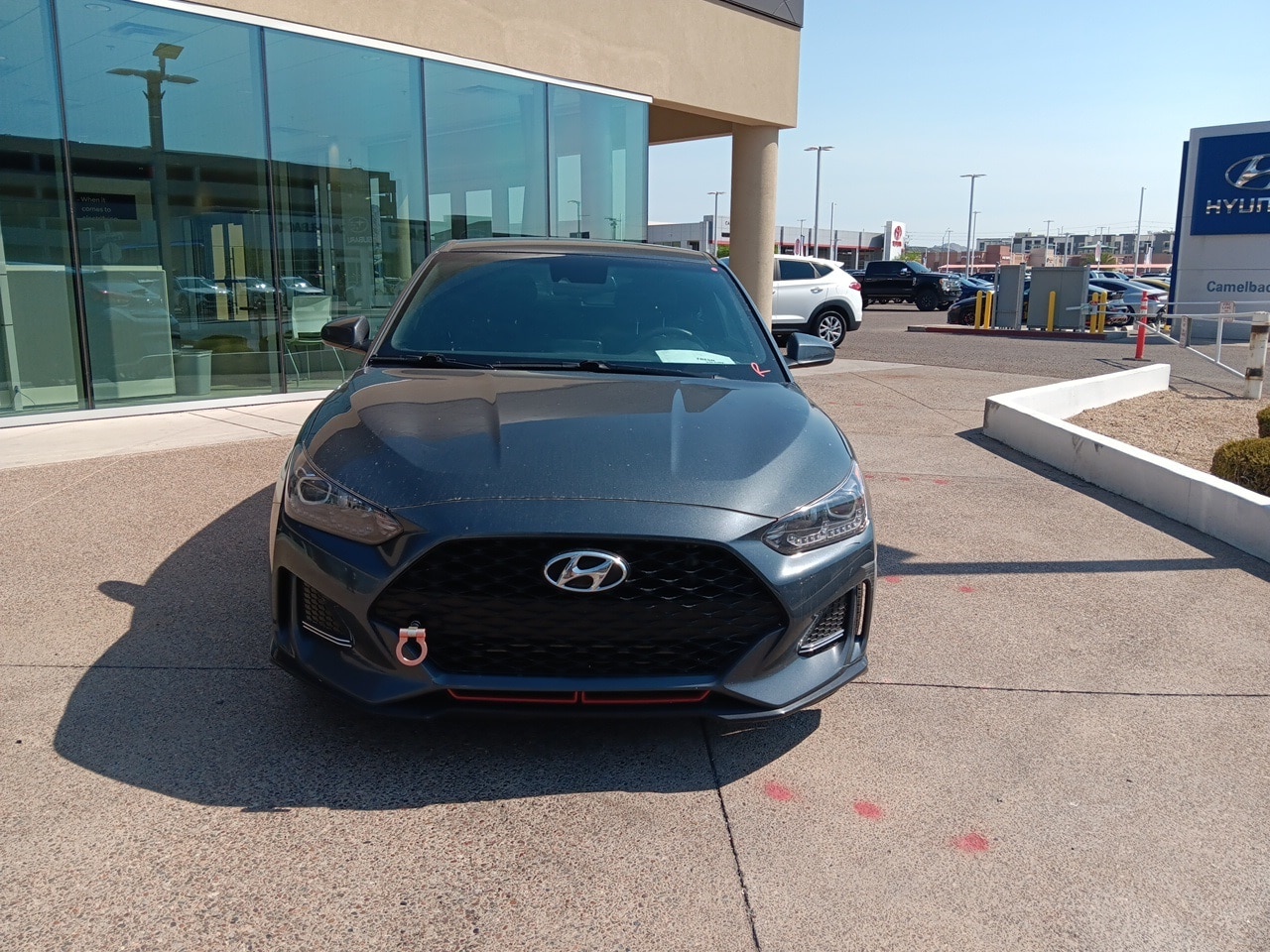 Certified 2020 Hyundai Veloster R-Spec with VIN KMHTH6AB2LU031557 for sale in Phoenix, AZ