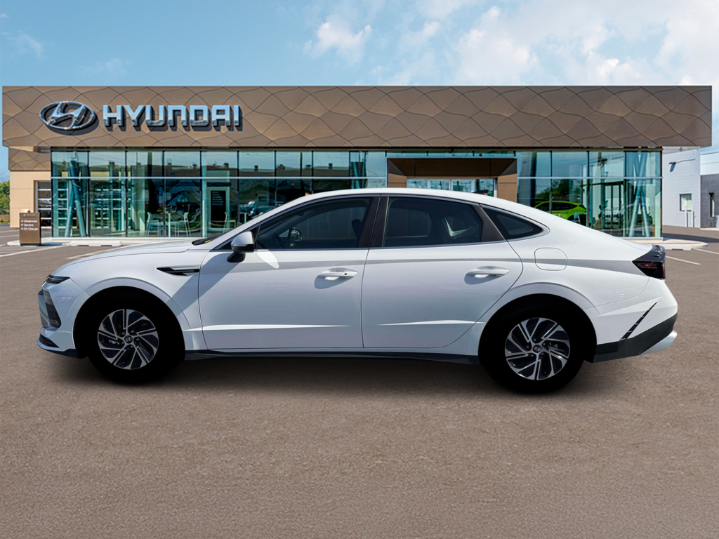 New 2026 Hyundai Sonata Hybrid Blue Sedan