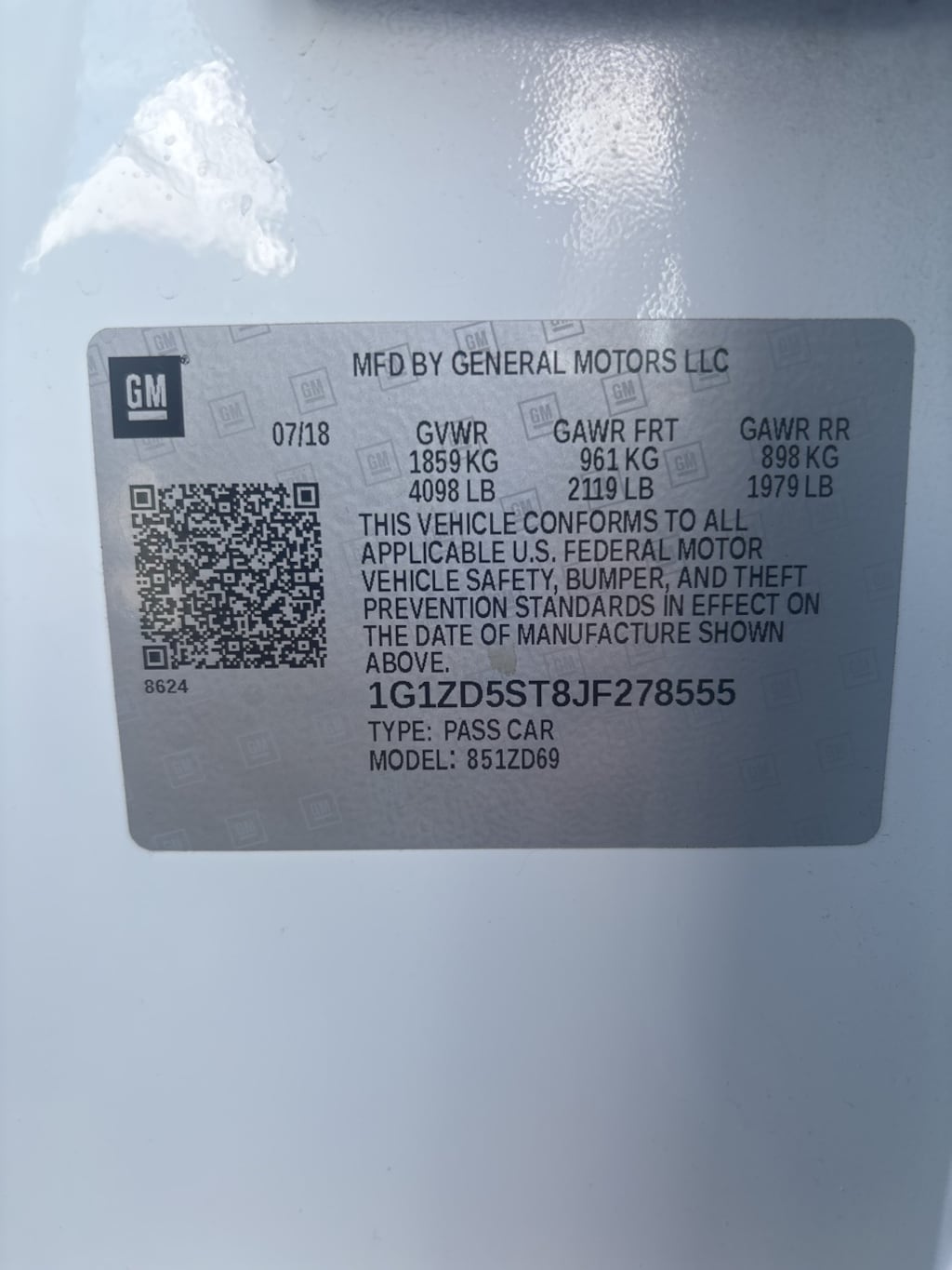 Used 2018 Chevrolet Malibu LT Sedan