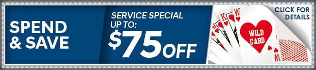 Spend and Save Service Special