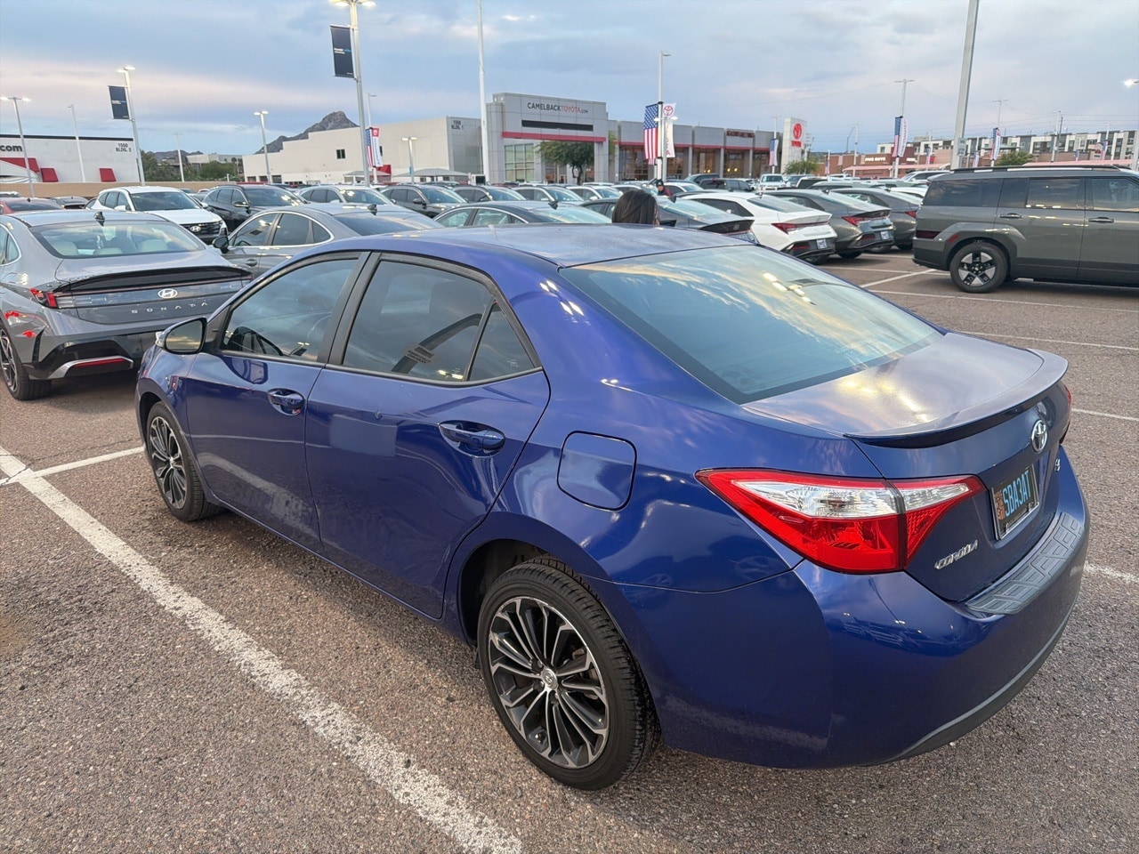 Used 2014 Toyota Corolla LE with VIN 2T1BURHE4EC111150 for sale in Phoenix, AZ