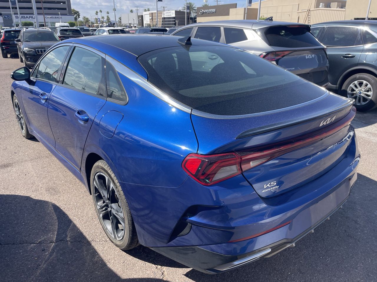 Certified Used 2023 Sapphire Blue Kia GT-Line image 9