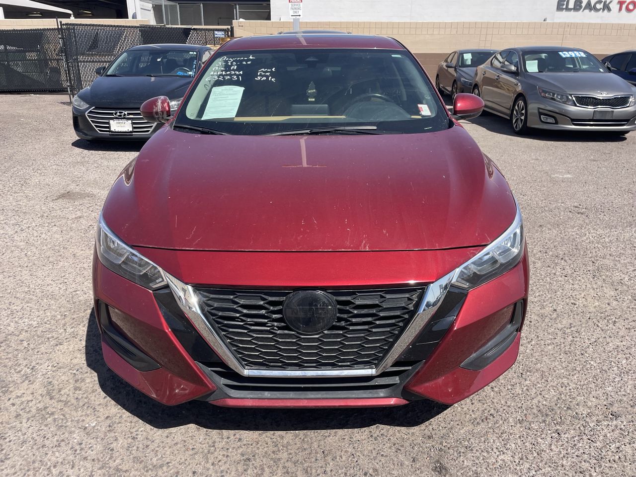 Used 2022 Scarlet Ember Tintcoat Nissan SV image 3