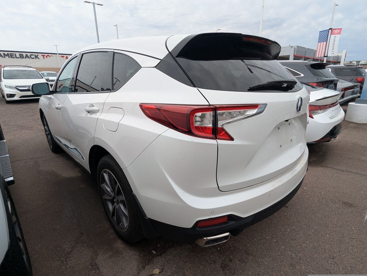 Used 2023 Platinum White Pearl Acura Technology Package image 6