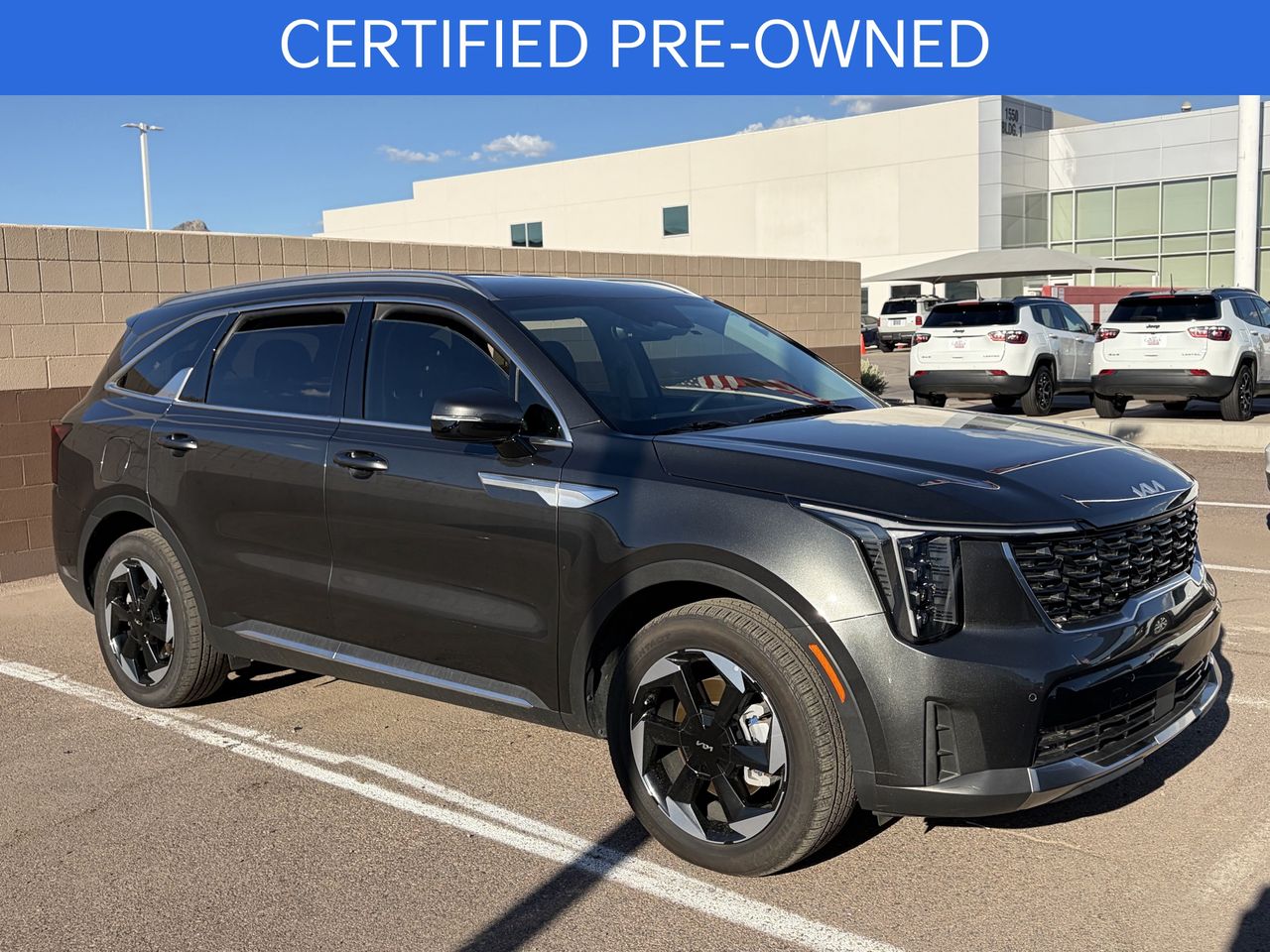 Certified Used 2025 Interstellar Gray Kia EX image 2
