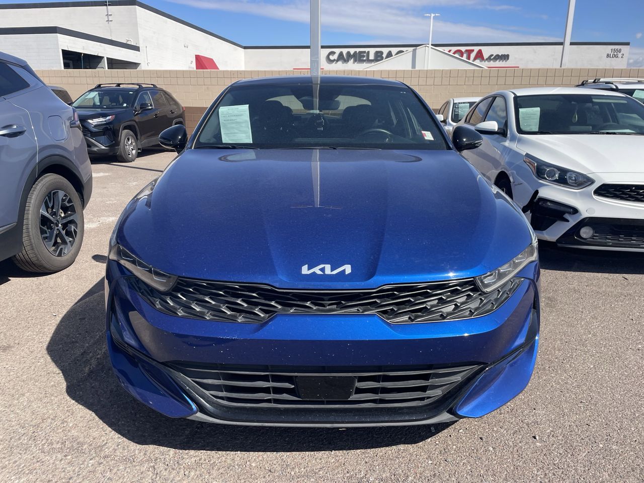 Certified Used 2023 Sapphire Blue Kia GT-Line image 3