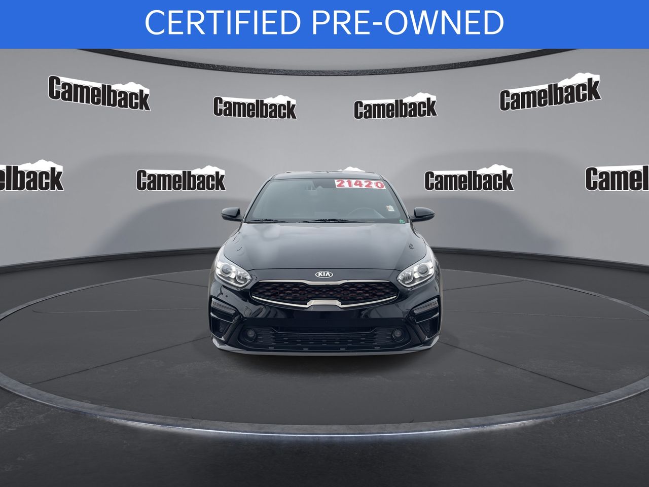 Certified Used 2021 Aurora Black Kia GT-Line image 2