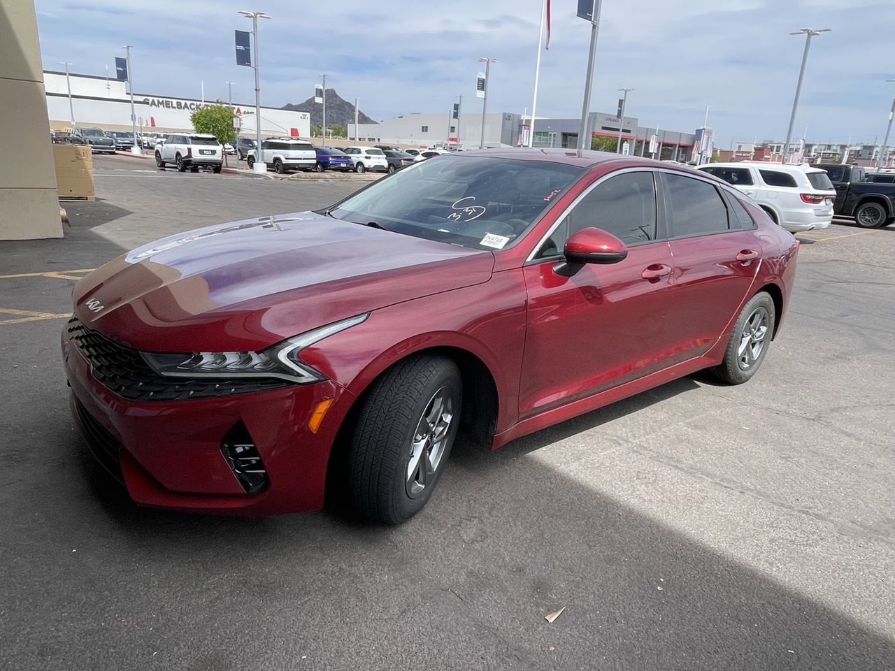 Certified Used 2023 Passion Red Kia LXS image 4