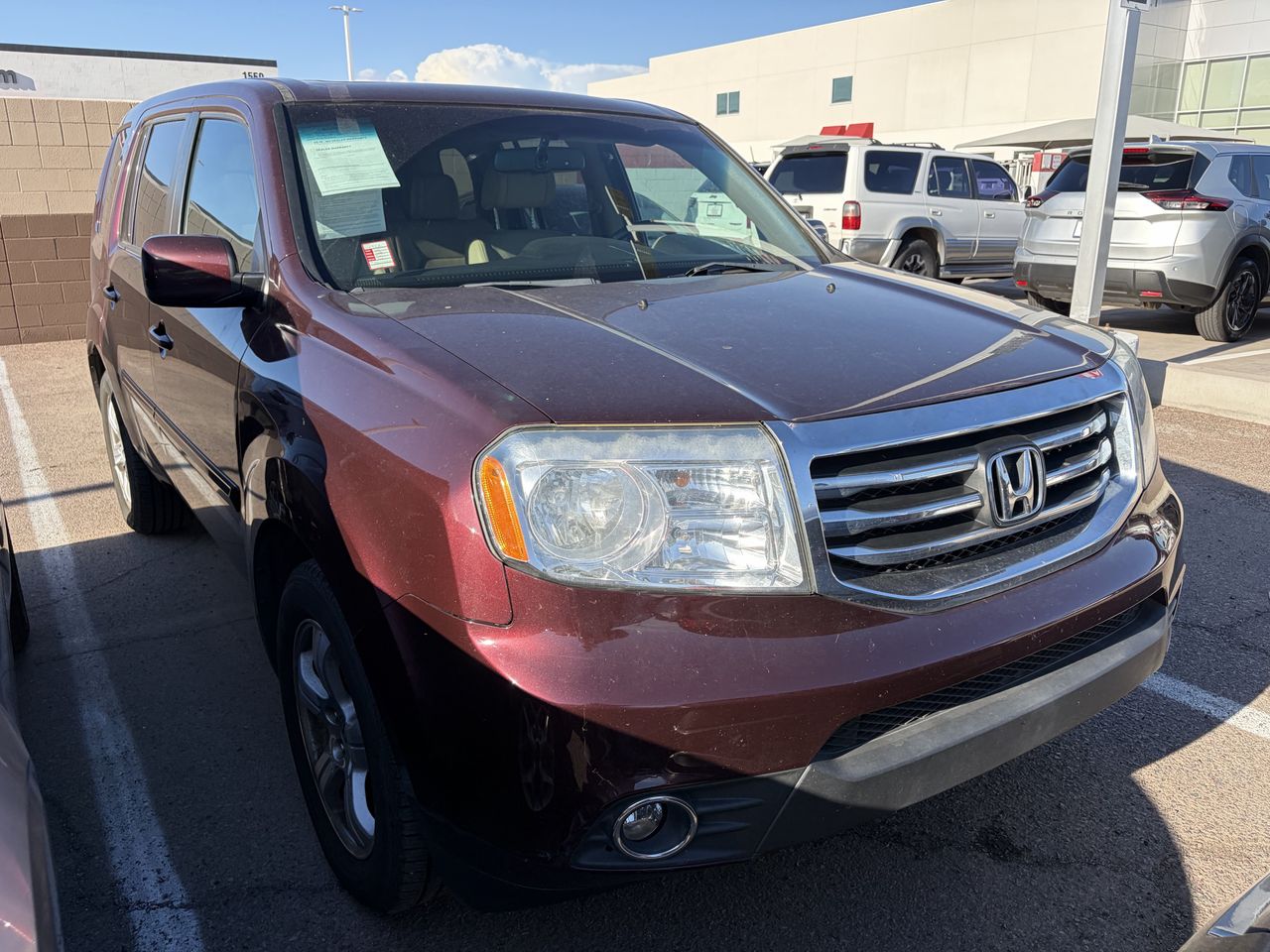 Used 2013 Dark Amber Honda EX-L FWD image 2