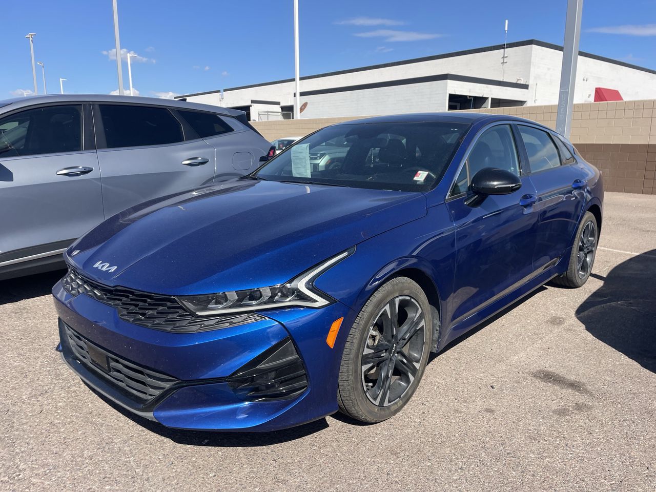 Certified Used 2023 Sapphire Blue Kia GT-Line image 4