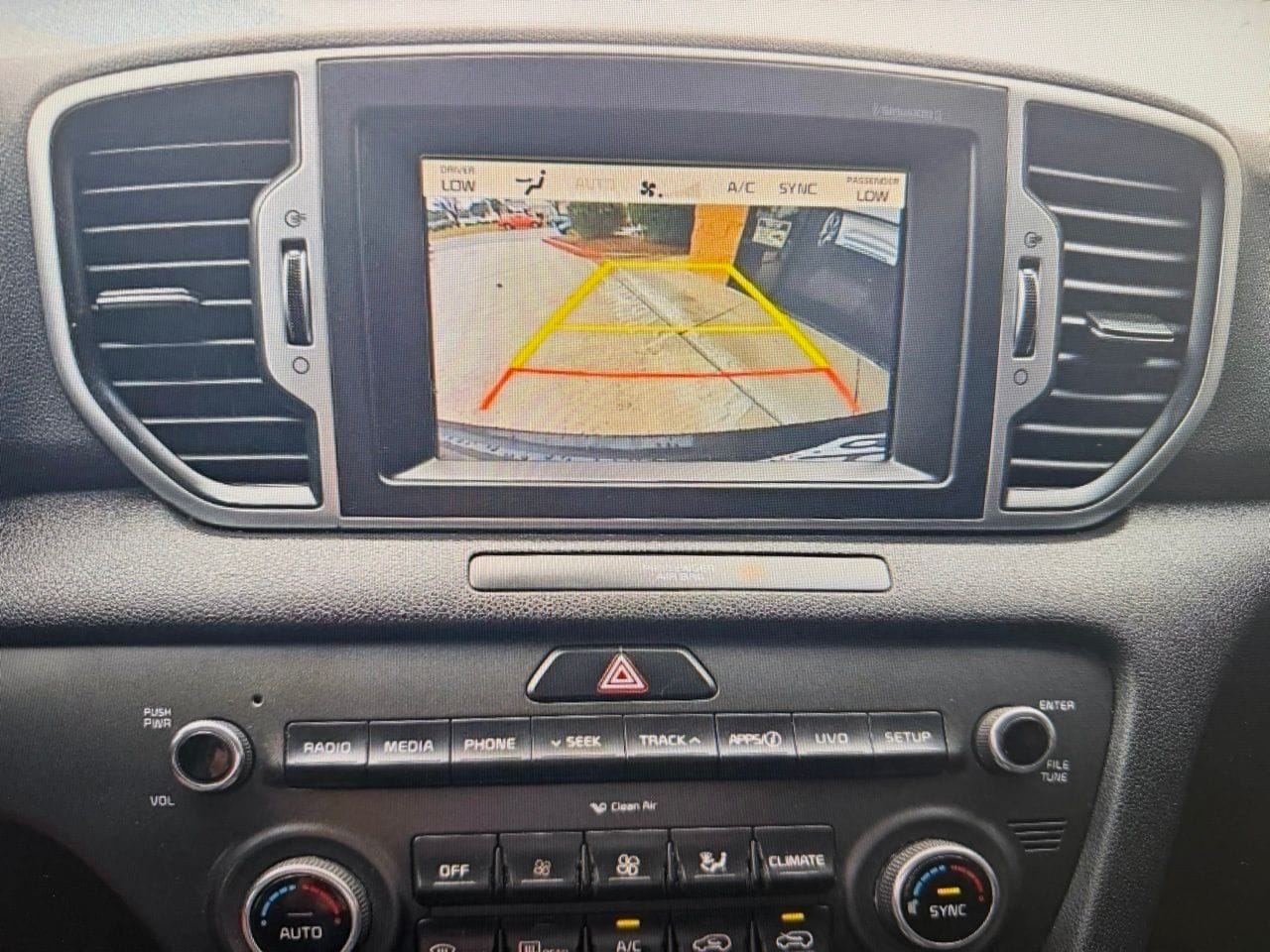 Used 2018 Black Cherry Kia LX image 8