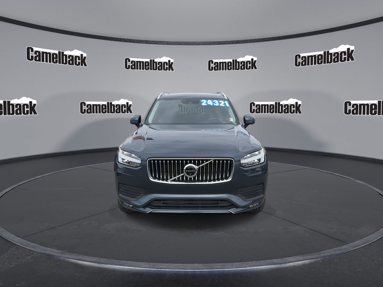 Used 2021 Denim Blue Volvo T6 Momentum 7 Passenger image 2