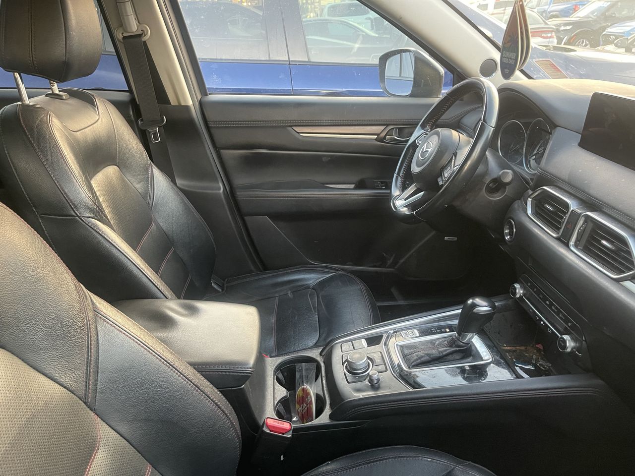 Used 2021 Polymetal Gray Mazda Carbon Edition image 8