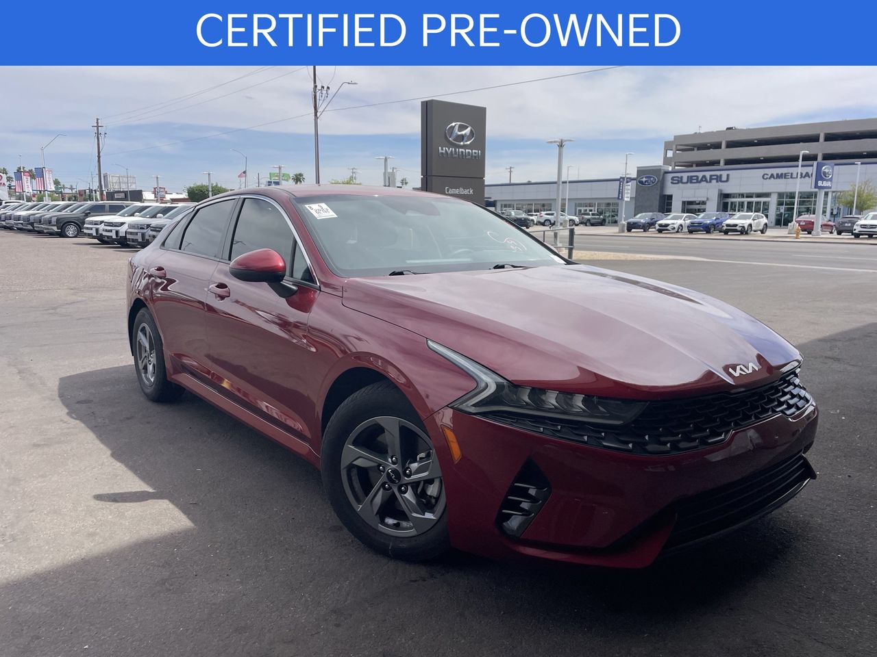 Certified Used 2023 Passion Red Kia LXS image 2