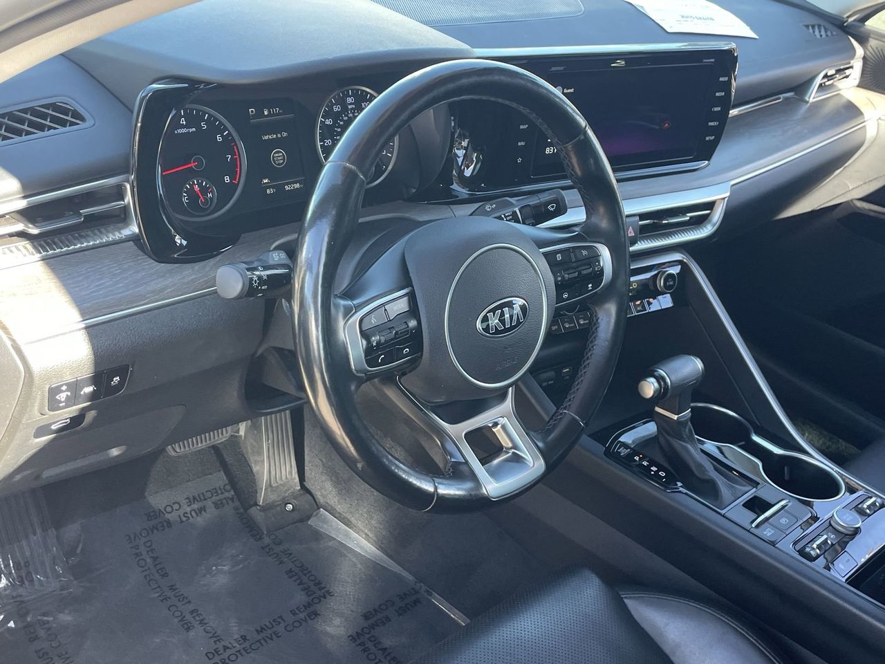 Used 2021 Crystal Beige Kia EX image 17