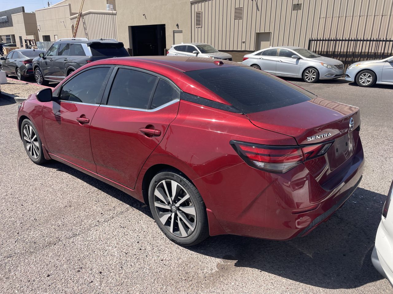 Used 2022 Scarlet Ember Tintcoat Nissan SV image 9