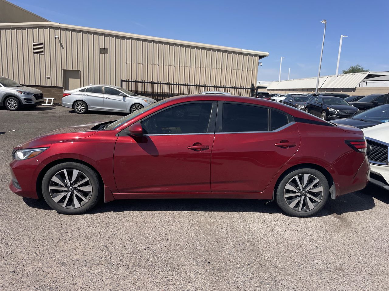 Used 2022 Scarlet Ember Tintcoat Nissan SV image 5