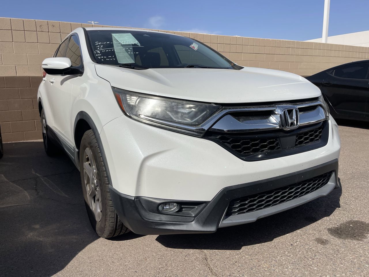 Used 2019 Platinum White Pearl Honda EX 2WD image 2